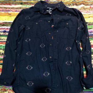 Unisex Flannel Button Down